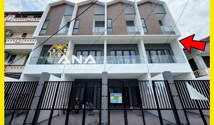 Ana* Rumah 3.5lt Luas 4.2x17m Bebasbanjir Jln 2 Mobil Di Jelambar - * Good-deal!!* 1