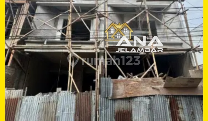 Ana Rumah Baru 3Lt Luas 5X15m Kualitas Premium Hadap Timur di Jelambar - * Good- Deal !!* Ana Rumah Baru 3Lt Luas 5X15m Kualitas Premium Hadap Timur di Jelambar - * Good- Deal !!*