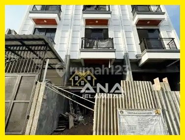 Ana New House 3.75F Area 4X15m Modern Minimalist with Rooftop in Duri Kepa, Kebon Jeruk - * Good Deal !!*