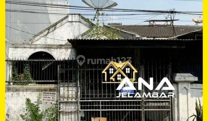 Ana* Rumah Luas 6.5x21m Di Kav.polri, Rp. 18jt-An Perm2, Cocok Invest Bangun Baru Di Jelambar - * Good-Deal!!* 1