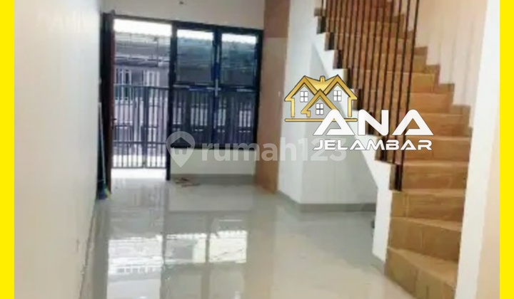 Ana Rumah Baru 3Lt Luas 3.7X11m Hadap Utara Harga 1M-An di Tanjung Duren - * Good- Deal !!* 2