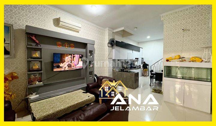 Ana* Rumah 3.5lt Luas 4.5x15m Semifurnish Lokasi Bagus Jln 2 Mobil Di Jelambar - * Good-Deal!!* 1