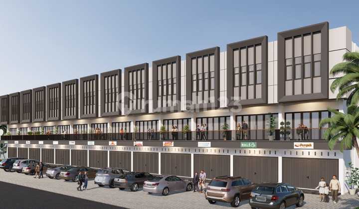 3-Story Shop House Arranged Along Main Road, 13 Doors 1