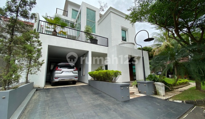 Dijual Rumah Hook 3 Lantai Modern Design - Sektor 8, Bintaro Jaya Dijual Rumah Hook 3 Lantai Modern Design - Sektor 8, Bintaro Jaya