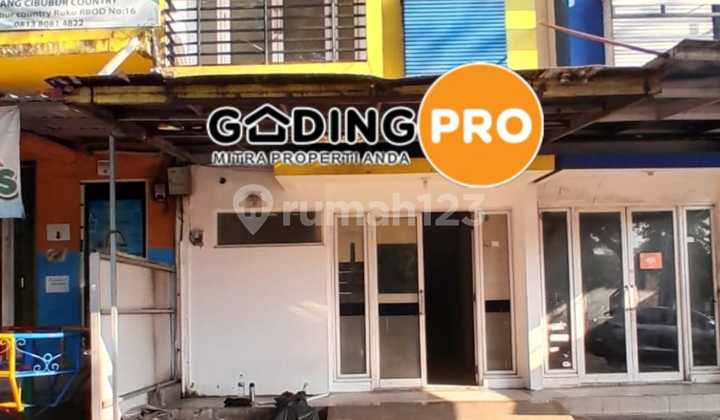 Dijual Ruko 2 Lantai di Cibubur Country