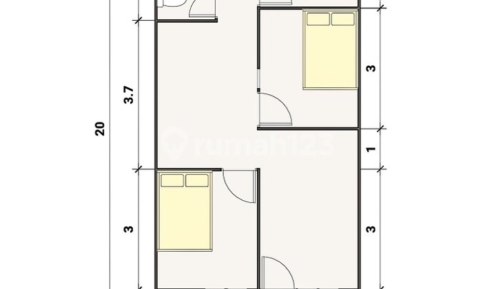 New 1-Story House, Fresh Condition, Located in Wonorejo, Rungkut, Surabaya 2