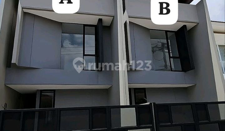 Rumah Baru Gress Model Modern Minimalis Lokasi Rungkut Surabaya Timur