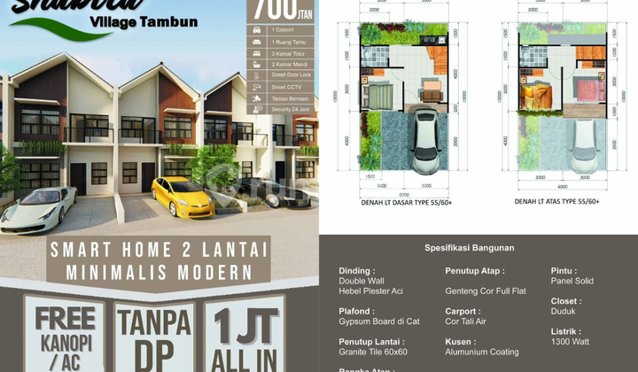 2 Lantai Strategis Siap Huni