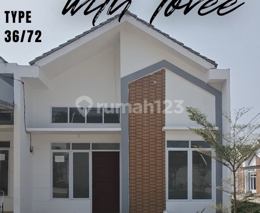 Tipe 36/72 Ready Bebas Banjir Cicilan Murah