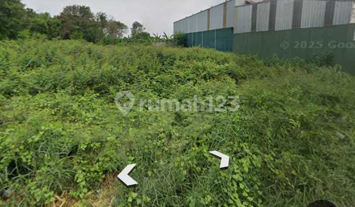 Disewakan Murah Lahan Kosong di Pinggir Jalan Strategis di Tarumajaya Bekasi