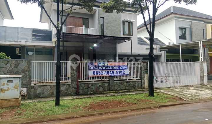 Disewakan Rumah Mewah 2 LT di Heliconia Harapan Indah Bekasi