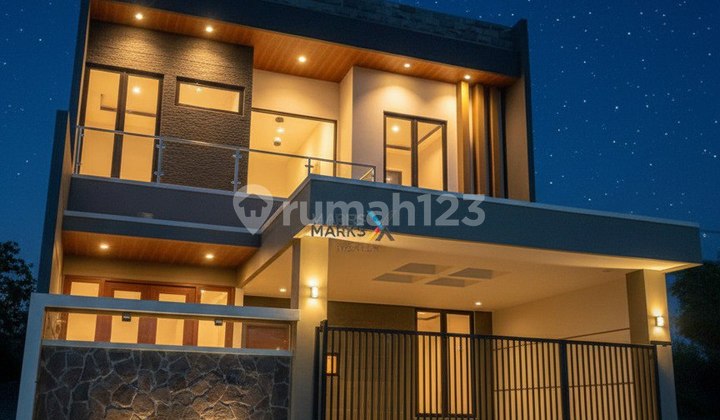 Rumah Modern 2 Lantai Lokasi Premium di Araya Rumah Modern 2 Lantai Lokasi Premium di Araya