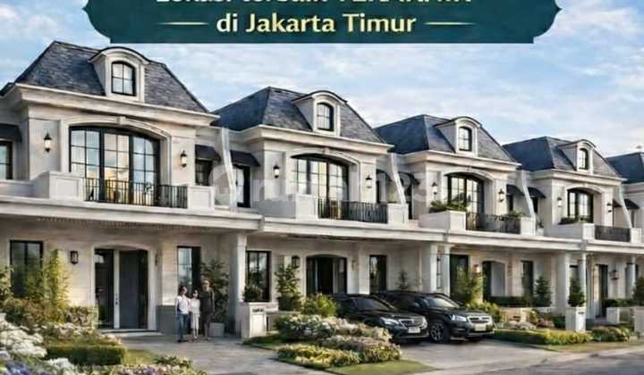 Rumah Baru Konsep French Garden di Citra Homes Halim di Jakarta Timur