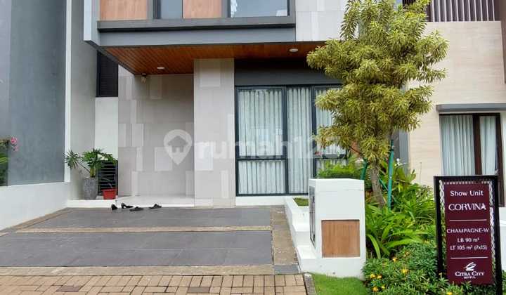 Rumah Mewah Modern 2 Lantai Cluster Reina Sofia Tipe Champagne Citra City Sentul Rumah Mewah Modern 2 Lantai Cluster Reina Sofia Tipe Champagne Citra City Sentul