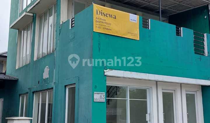 Ruko 3 Lantai Hook di Jungle Land Avenue, Sentul City, Disewakan Siap Usaha Cafe, Restoran, Kantor, Strategis di Tepi Jalan Utama