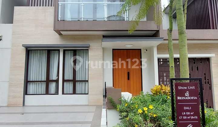 Rumah Mewah Modern 2 Lantai Cluster Reina Sofia Tipe Dali Citra City Sentul