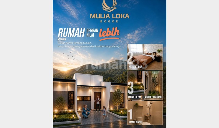 Perumahan Subsidi Dari Pmpland, Fasilitas Lebih! di Kec Cibungbulang Bogor Barat. Hanya 10 Menit ke Leuwiliang. 2 Menit Dari Jalan Propinsi. Tanpa DP! Unit Terbatas! Perumahan Subsidi Dari Pmpland, Fasilitas Lebih! di Kec Cibungbulang Bogor Barat. Hanya 10 Menit ke Leuwiliang. 2 Menit Dari Jalan Propinsi. Tanpa DP! Unit Terbatas!