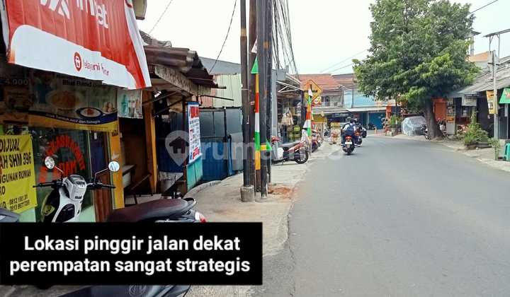 Rumah dan Kontrakan Siap Huni Pinggir Jalan Lokasi Strategis di Cijantung Pasar Rebo Jakarta Timur 2