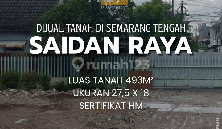 Dijual Tanah di Semarang Tengah 1