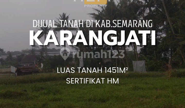 Dijual Tanah di Karangjati Bergas Kabupaten Semarang 1