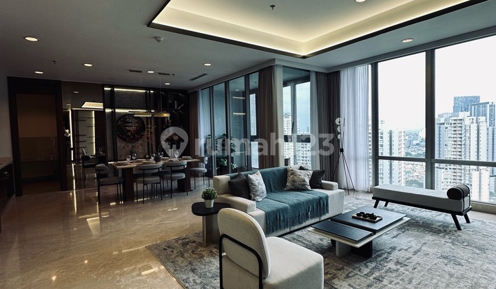 Apartemen Private Lift di Cbd Kuningan Apartemen Serenity 3 Kamar Tidur Furnished Bagus