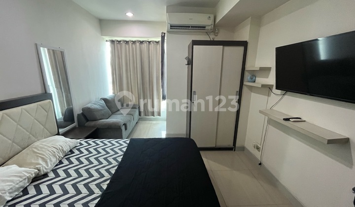 Siap Huni, Apartemen, Strata, Dekat Akses LRT, Full Furnished,