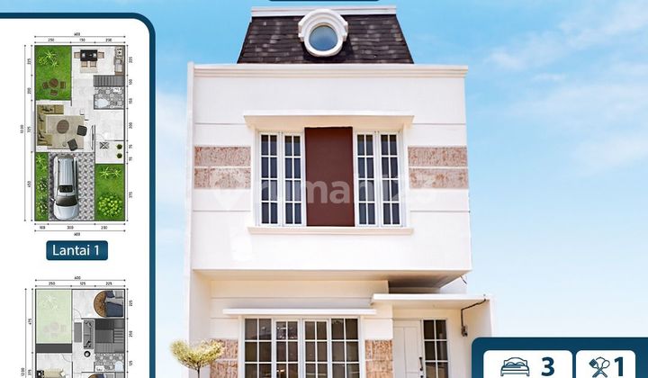 Rumah 2 Lantai Termurah Strategis di Jakarta Timur