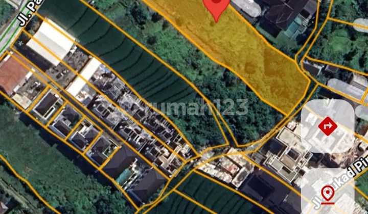 Tanah Pink Zone Premium Dekat Pantai di Jalan Utama, Pererenan