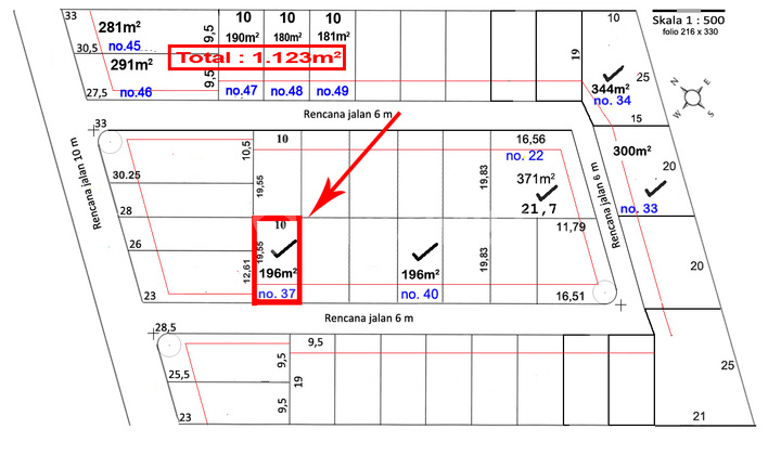 Kredit 10 Tahun / Cash Gratis Biaya Notaris, Dekat Megamal