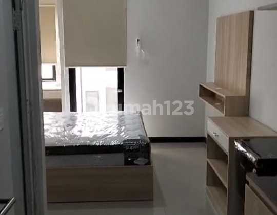 [ Dijual Murah ] Apartemen Amega Crown Residence Lantai 9 - Studio Siap Huni & Modern [ Full Furnish & New ]