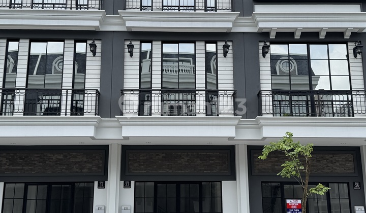 Ruko Unit Pik2 Rukan Harvard Street 4.5X12.5 Educity Area 2