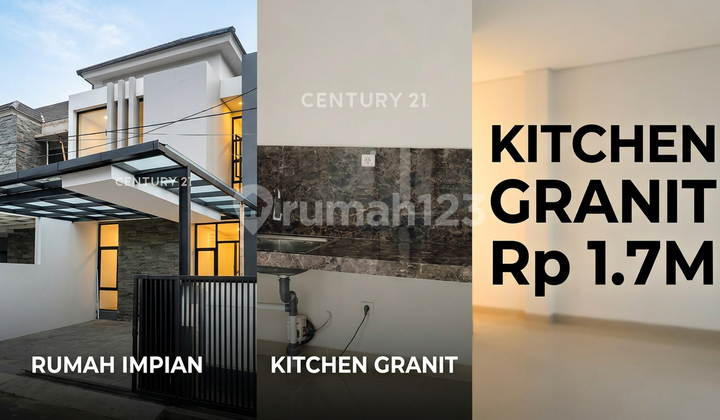 Rumah Baru Siap Huni 2 Lantai di Sayap Batununggal Bandung