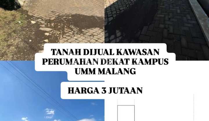 Tanah di Kawasan Perumahan Malang Dekat Kampus Umm