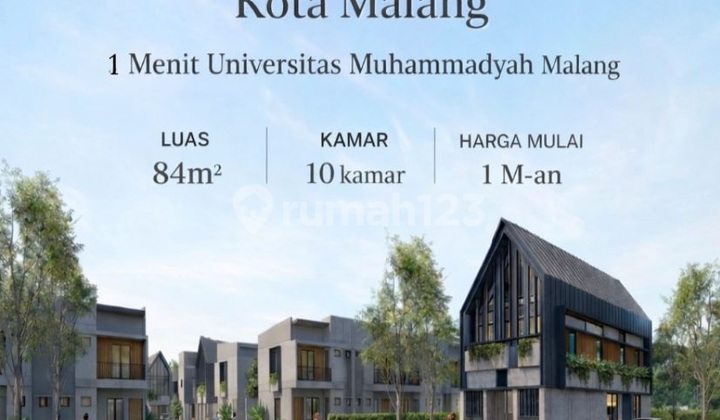 Rumah Kost Premium di Pusat Kota Malang Rumah Kost Premium di Pusat Kota Malang