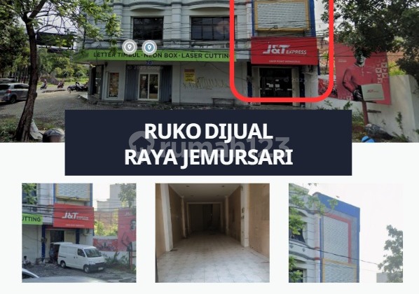 For Sale, Strategic Shop House on Jemursari Main Road 1