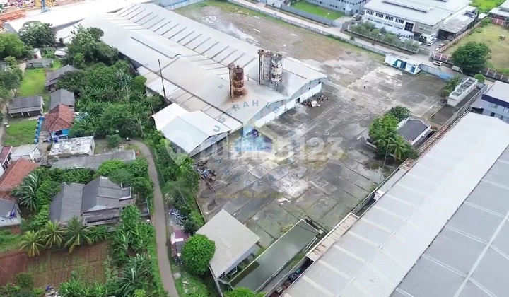 For Sale Ex Factory in Millennium Industrial Area Cikupa - Tigaraksa, Tangerang.
