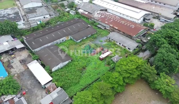 Dijual Tanah dan Bangunan Ex Pabrik di Kawasan Industri Manis, Jatiuwung - Tangerang.