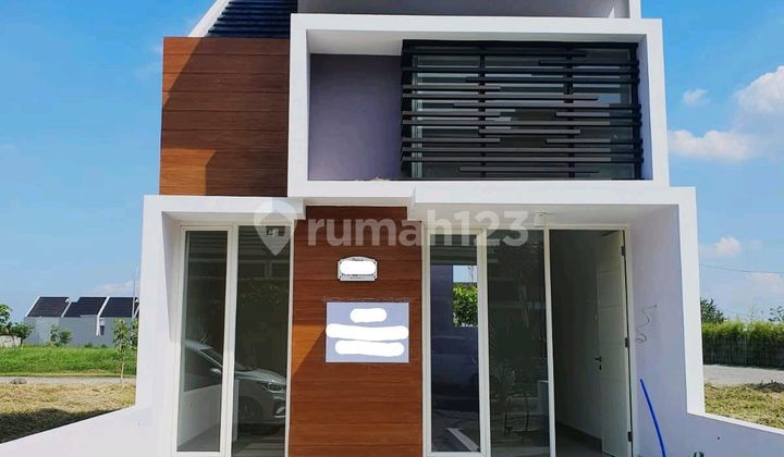 Nice Modern Minimalist 1-Story House, Hook, Ready to Occupy in Puri Safira Regency 1