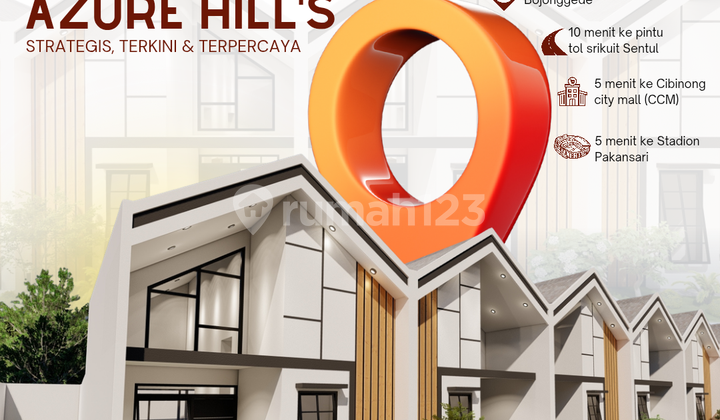 Rumah Harga Murah Jangan Sampai Lewat Akses Mobil , Sudah SHM