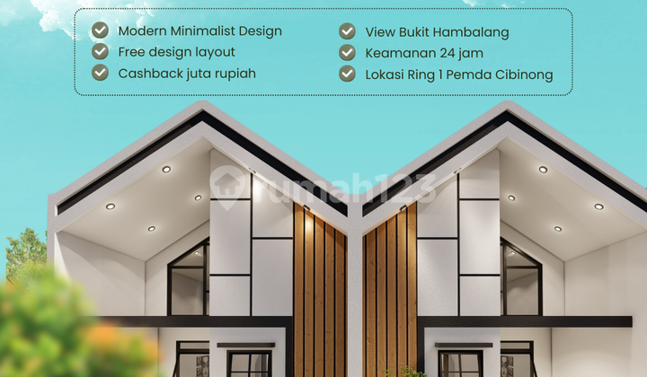 Rumah Dijual Akses Mobil Dekat Stadion Pakansari Rumah Dijual Akses Mobil Dekat Stadion Pakansari