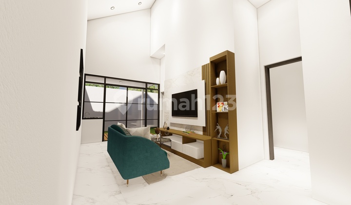 Rumah Cantik Free Design Layoutnya, Dekat Stasiun 2