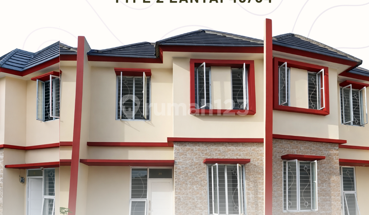 Rumah Akses Mobil Sudah SHM dan IMB, 2 Lantai di Pusat Kota