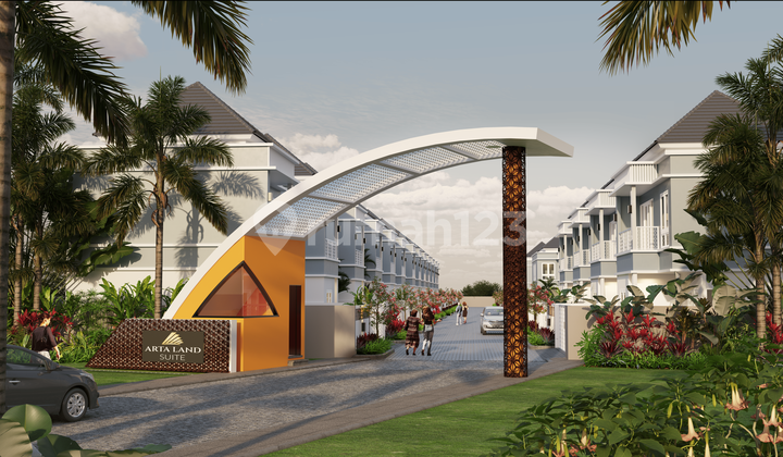 Sisa 4 Unit Rumah Baru Dekat Gwk Bali | One Gate System | 1,5 M-An