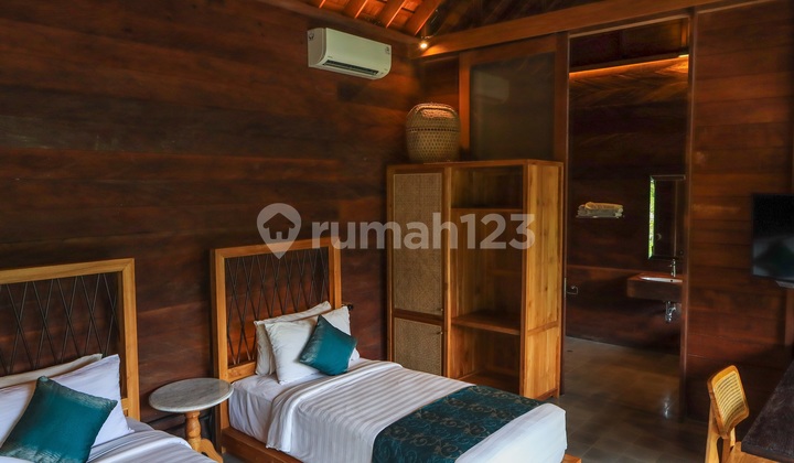 For Sale 2BR Villa Ubud Jungle River View - Private Pool, Fully Furnished 2
