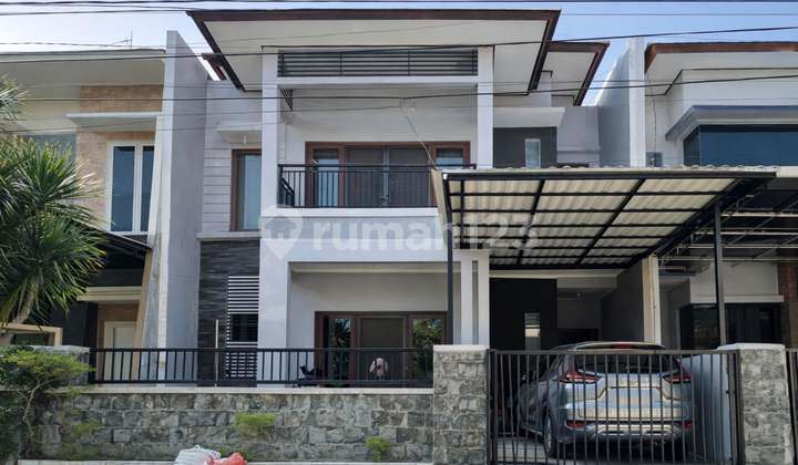 Dijual Rumah Araya 2 Galaxy Bumi Permai Semi Furnished 2 Lantai Dekat Merr