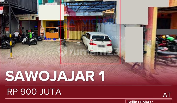 Shop House (Ruko) Strategic Location SHM One Step from Toll Exit 1