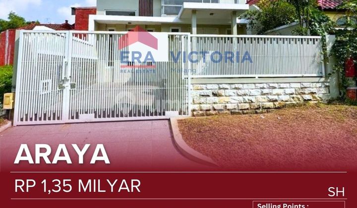 Rumah Siap Huni Lokasi Perumahan Elit Araya
