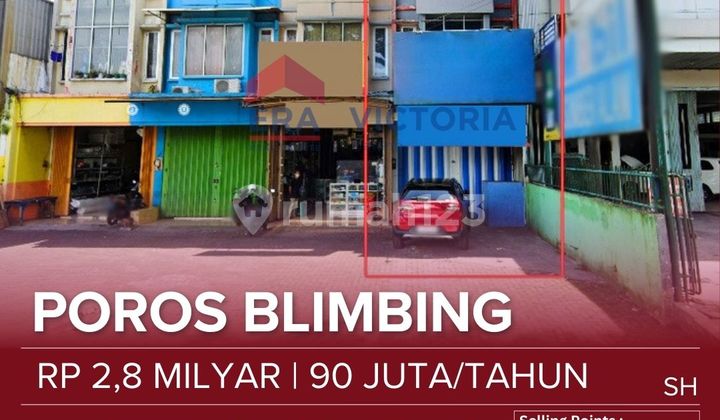 For Sale/Rent Very Strategic Shop House on Priyosudarmo Axis, Blimbing 2