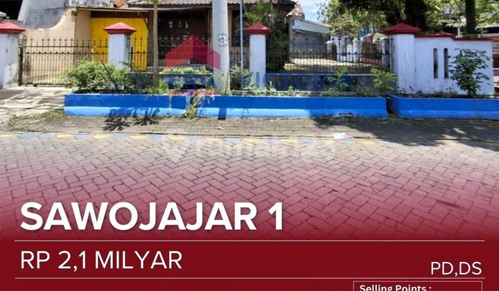 Rumah Hitung Tanah Posisi Hook Strategis Utk Usaha Dekat Exit Tol 1