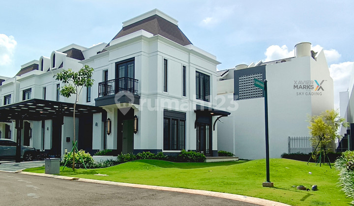 Jual Rugi Rumah Brand New Hook 2 Lantai 5 Br di Jasmia Residence, Summarecon Crown Gading 2